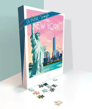 Puzzle NEW YORK Coeur - World Trade Center - 1000 pièces von La Loutre – Schachtel 2 von 2