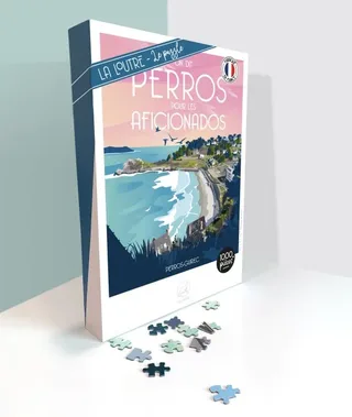 Puzzle On dit PERROS pour les AFICIONADOS - 1000 pièces van La Loutre – doos 2 van 2