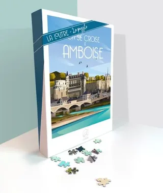 Puzzle On se Croise à AMBOISE - 1000 pièces von La Loutre – Schachtel 2 von 2
