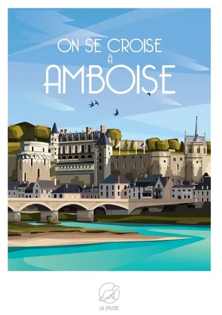 Puzzle On se Croise à AMBOISE - 1000 pièces von La Loutre – Schachtel 1 von 2