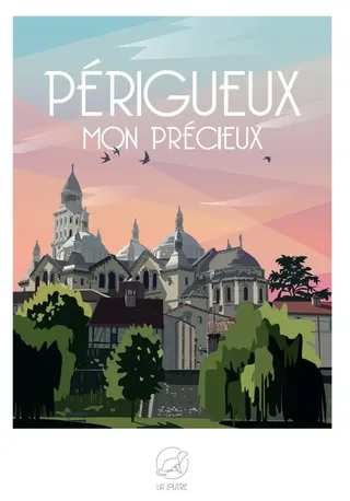 Puzzle PERIGUEUX Mon Précieux - 1000 pièces van La Loutre – doos 1 van 2