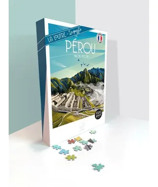 Puzzle PÉROU Machu Picchu - 1000 pièces de La Loutre – boîte 2 sur 2