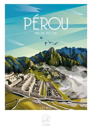 Puzzle PÉROU Machu Picchu - 1000 pièces de La Loutre – boîte 1 sur 2