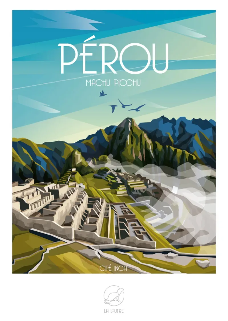 Puzzle PÉROU Machu Picchu - 1000 pièces de La Loutre – boîte 1 sur 2