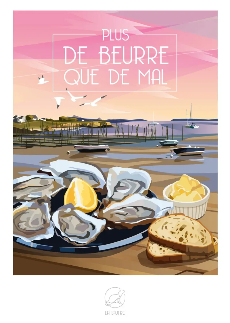Puzzle Plus DE BEURRE que de mal - 1000 pièces de La Loutre – boîte 1 sur 2