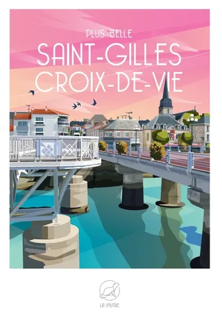 Puzzle Puzzle Mini 96 Pièces - Plus Belle SAINT-GILLES CROIX-DE-VIE - 51 à 99 pièces van La Loutre – doos 2 van 2