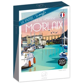 Puzzle S'ils te Mordent MORLAIX - 1000 pièces de La Loutre – boîte 2 sur 2