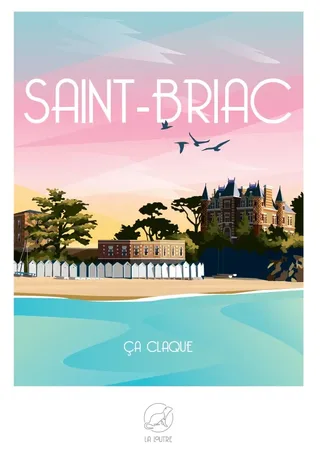 Puzzle SAINT-BRIAC ça Claque - 1000 pièces from La Loutre – box 1 of 2