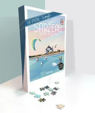 Puzzle SARZEAU Temps pour Moi - PENVINS - 1000 pièces von La Loutre – Schachtel 2 von 2