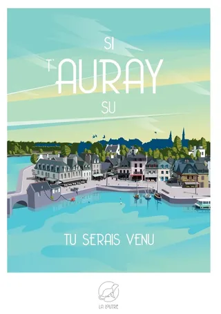 Puzzle Si t'AURAY su, tu serais venu - 1000 pièces van La Loutre – doos 1 van 2