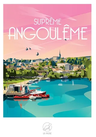 Puzzle Suprême ANGOULEME - 1000 pièces de La Loutre – boîte 1 sur 2