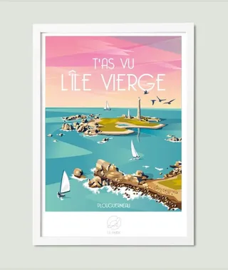 Puzzle T'as vu l'ile vierge Plouguenau - 1000 pièces from La Loutre – box 2 of 2