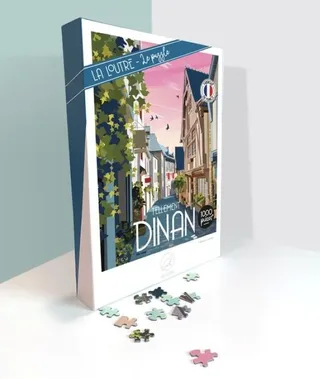 Puzzle Tellement DINAN - 1000 pièces van La Loutre – doos 2 van 2