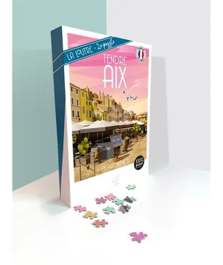 Puzzle Tendre AIX - 1000 pièces van La Loutre – doos 2 van 2