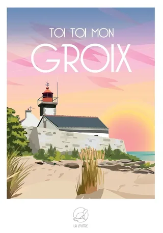 Puzzle Toi Toi mon GROIX - 1000 pièces van La Loutre – doos 1 van 2