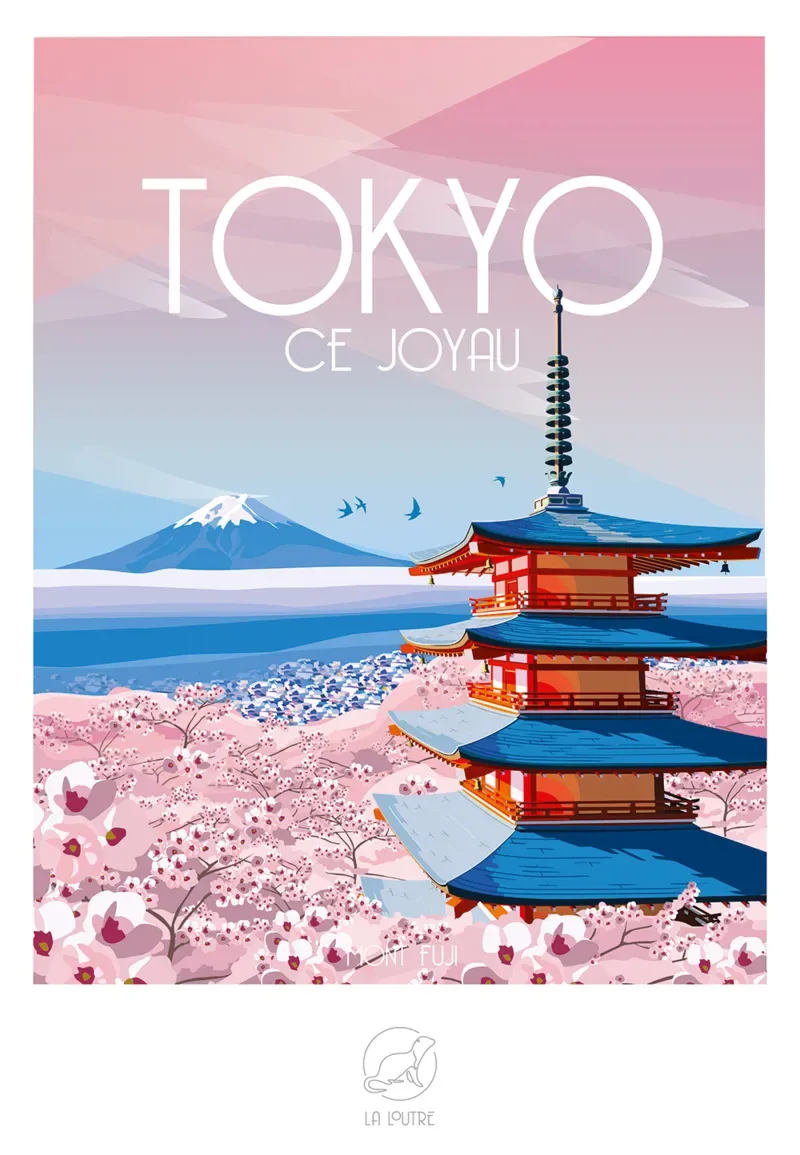 Puzzle TOKYO ce Joyau - Mont Fuji - 1000 pièces de La Loutre – boîte 1 sur 2