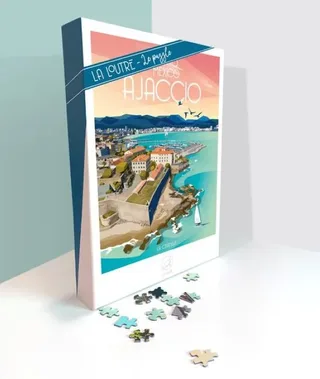 Puzzle Tokyo, Mexico, AJACCIO - La Citadelle - 1000 pièces van La Loutre – doos 2 van 2