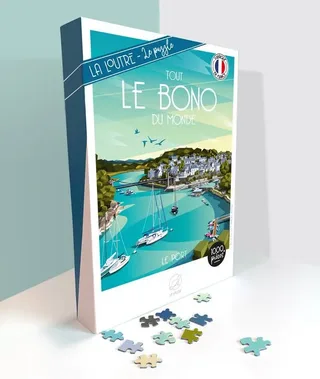 Puzzle Tout LE BONO du monde - 1000 pièces de La Loutre – boîte 2 sur 2