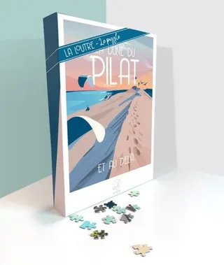 Puzzle Vers la DUNE DU PILAT et au delà - 1000 pièces von La Loutre – Schachtel 2 von 2