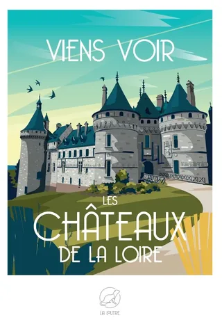 Puzzle Viens voir les CHÂTEAUX DE LA LOIRE - 1000 pièces von La Loutre – Schachtel 1 von 2