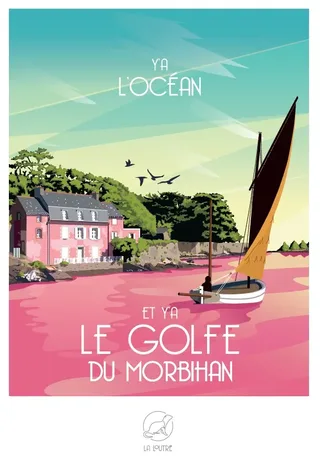 Puzzle Y'a l'Océan et Y'a le GOLFE DU MORBIHAN - 1000 pièces de La Loutre – boîte 1 sur 2
