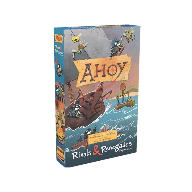 Ahoy: Rivals & Renegades expansion van Leder Games – doos