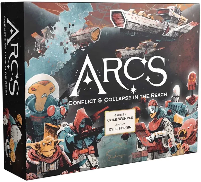 Arcs - Sci-fi strategie bordspel voor 2-4 spelers from Leder Games – box