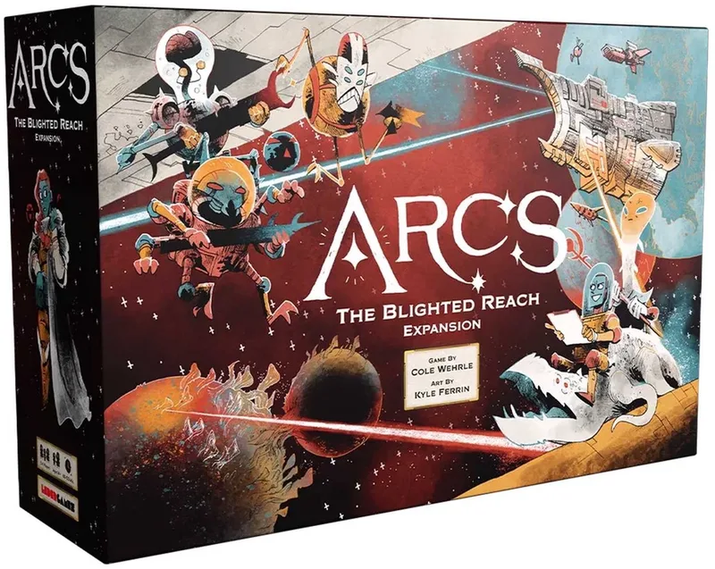 Arcs: The Blighted Reach Campaign Expansion uitbreiding (ENG) from Leder Games – box