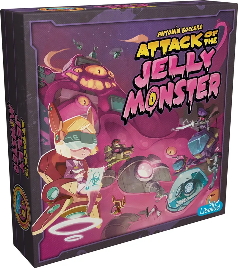 Attack of the jelly monster fra Libellud – æske