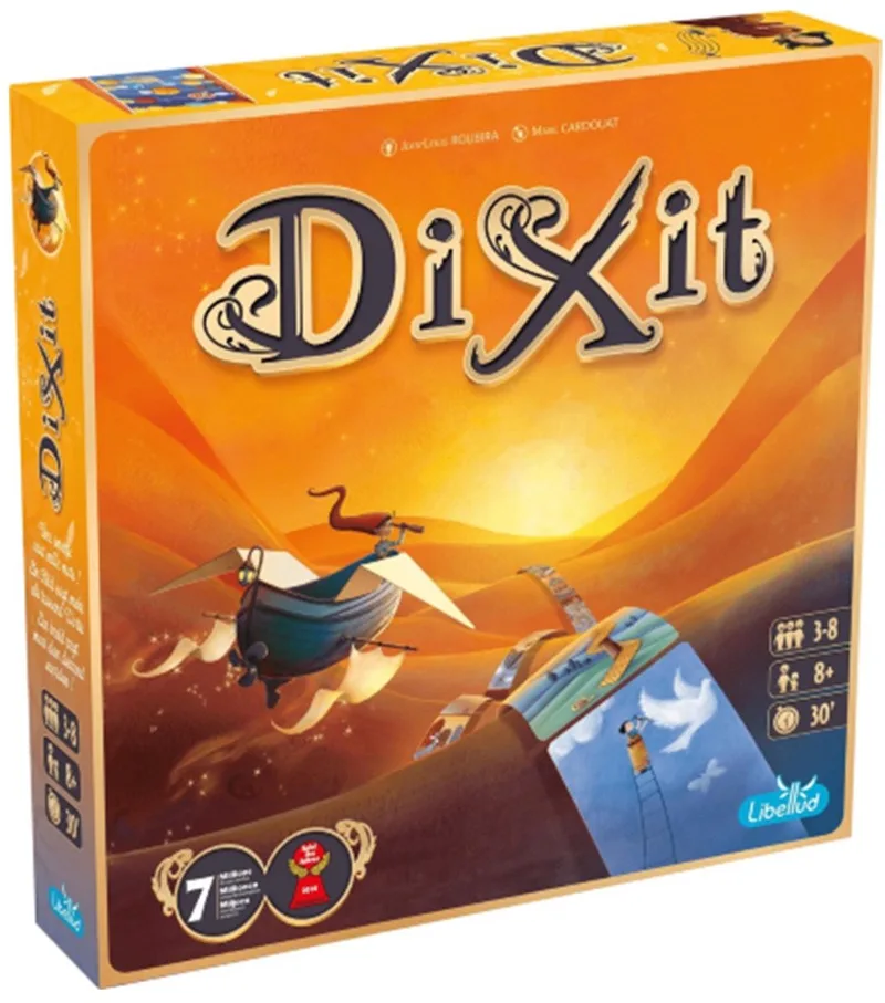 Dixit - Bordspel - Creativiteit & Verbeelding - Familiespel fra Libellud – æske