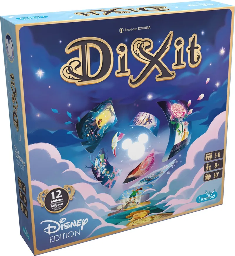 Dixit Disney – Creatief Bordspel – 84 Kaarten gebasseerd op Disney & Pixar Films from Libellud – box