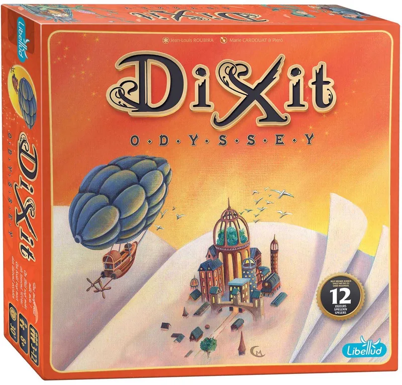 Dixit Odyssey - Nederlandstalig Kaartspel - Verbeelding & Creativiteit fra Libellud – æske