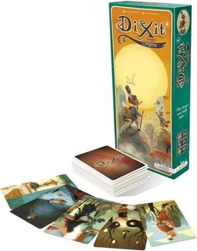 Dixit Origins Expansion - Uitbreiding - Bordspel van Libellud – doos