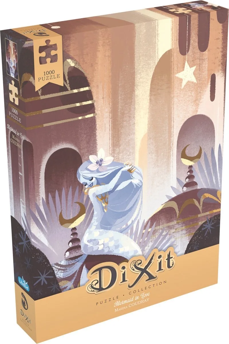 Dixit Puzzel: Mermaid in Love (1000 Stukjes) from Libellud – box
