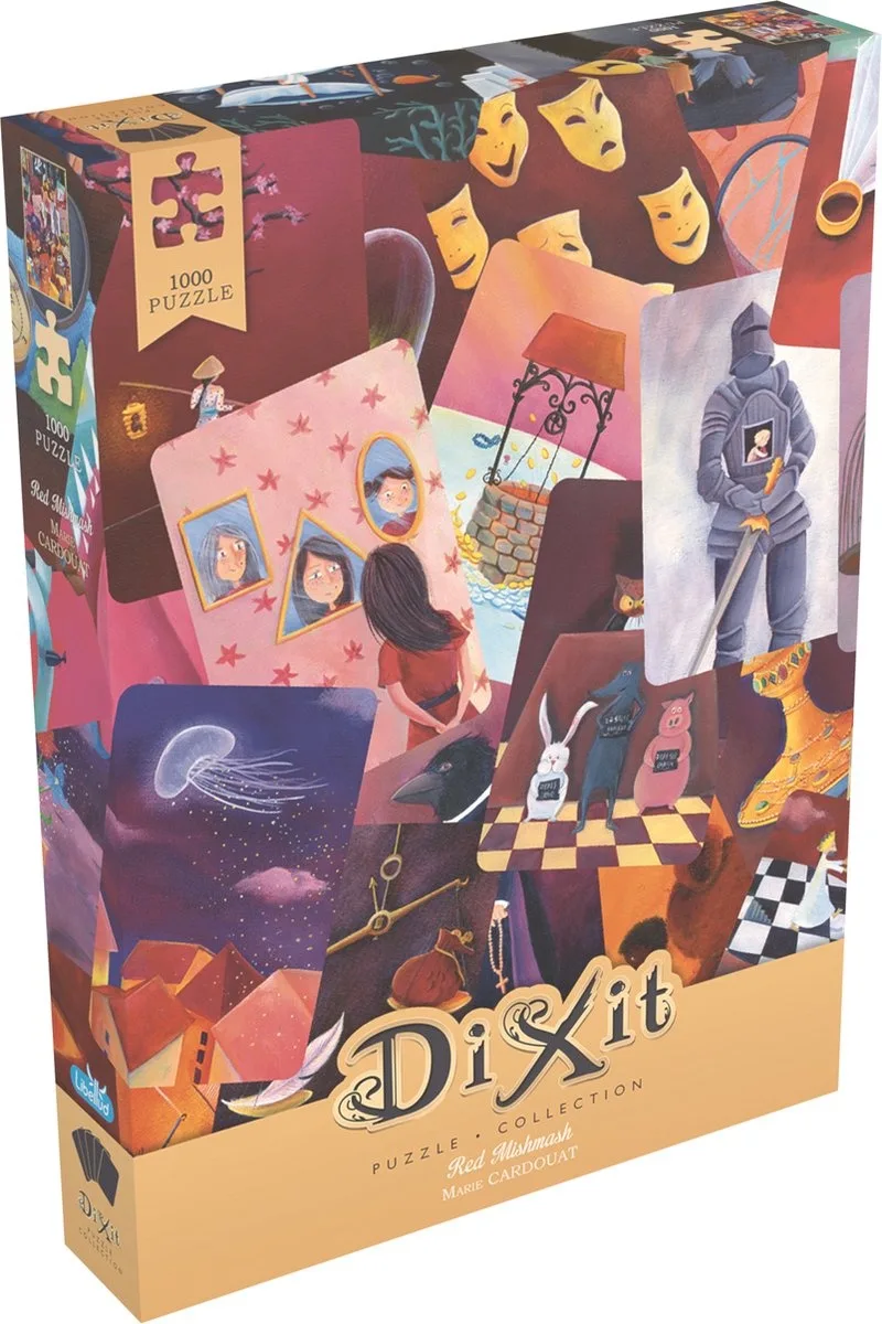 Dixit Puzzel: Red Mishmash (1000 Stukjes) van Libellud – doos