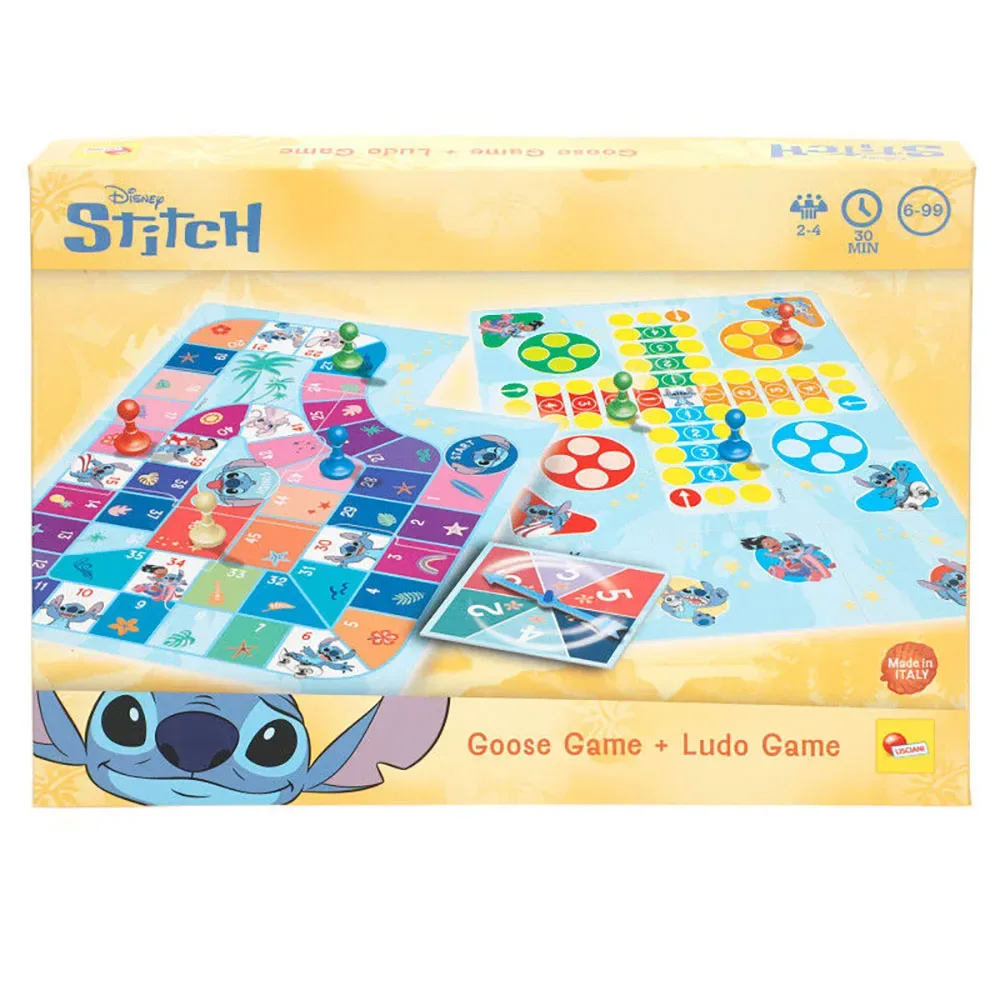 Disney Stitch Bordspel Parchis & Gans van Lisciani – doos