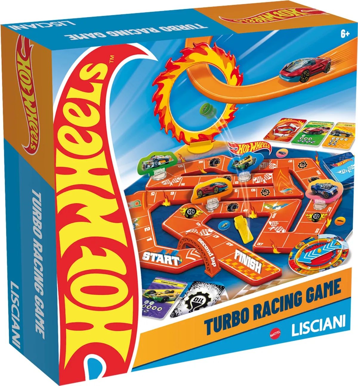 Hot Wheels - Turbo Racing Game de Lisciani – boîte