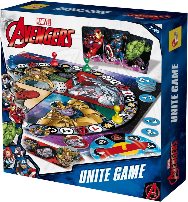 Marvel - unite game de Lisciani – boîte