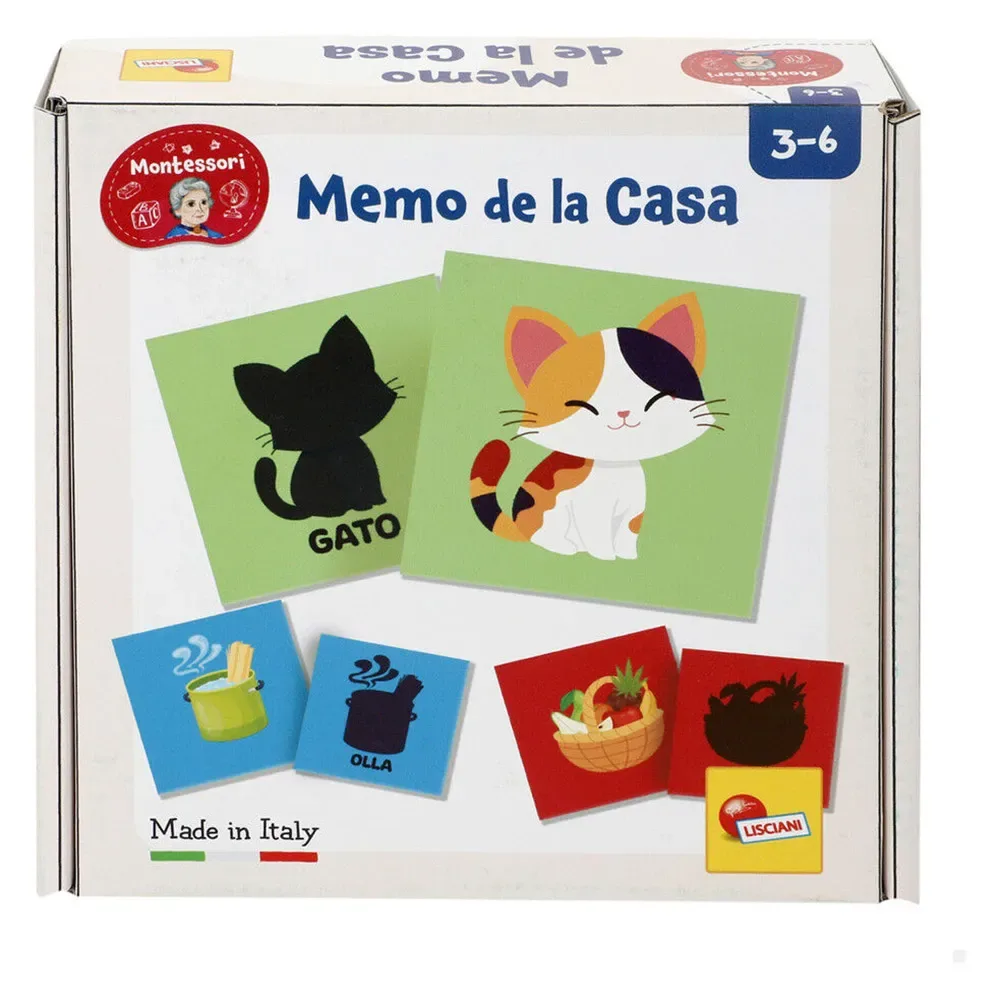 Memory Montessori van Lisciani – doos