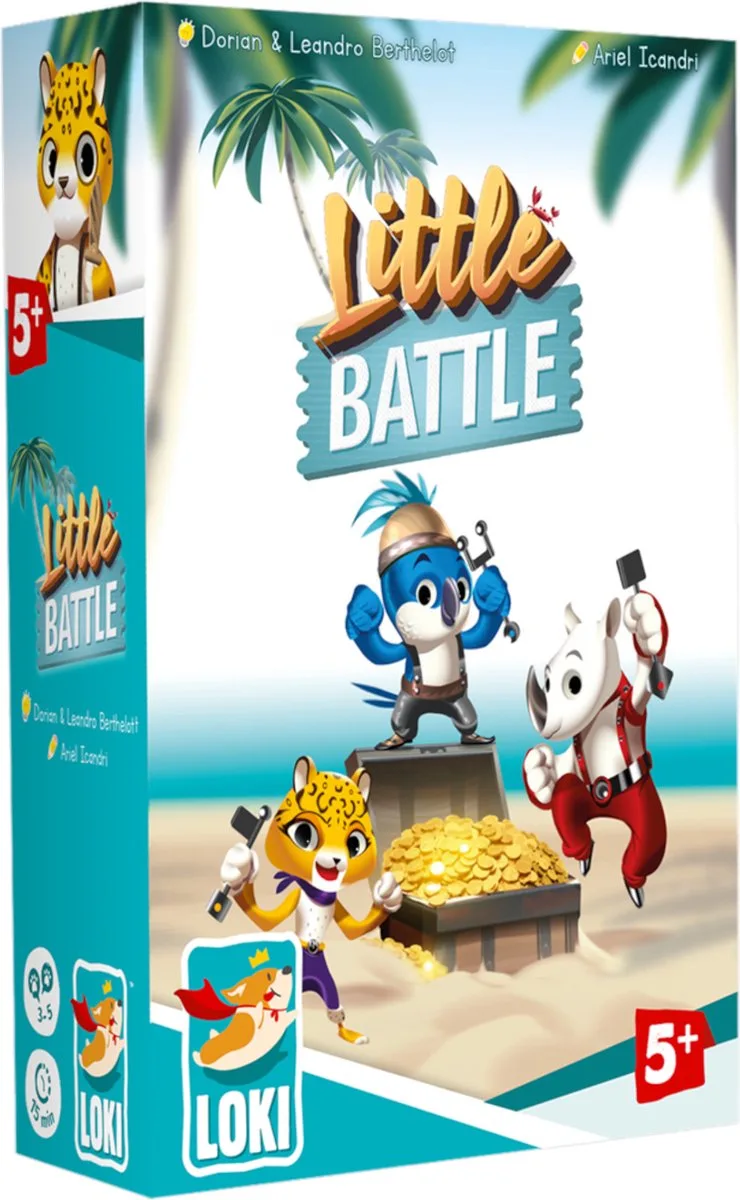 Little Battle - Kaartspel fra Loki – æske
