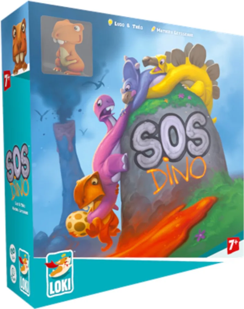 SOS Dino - Bordspel van Loki – doos