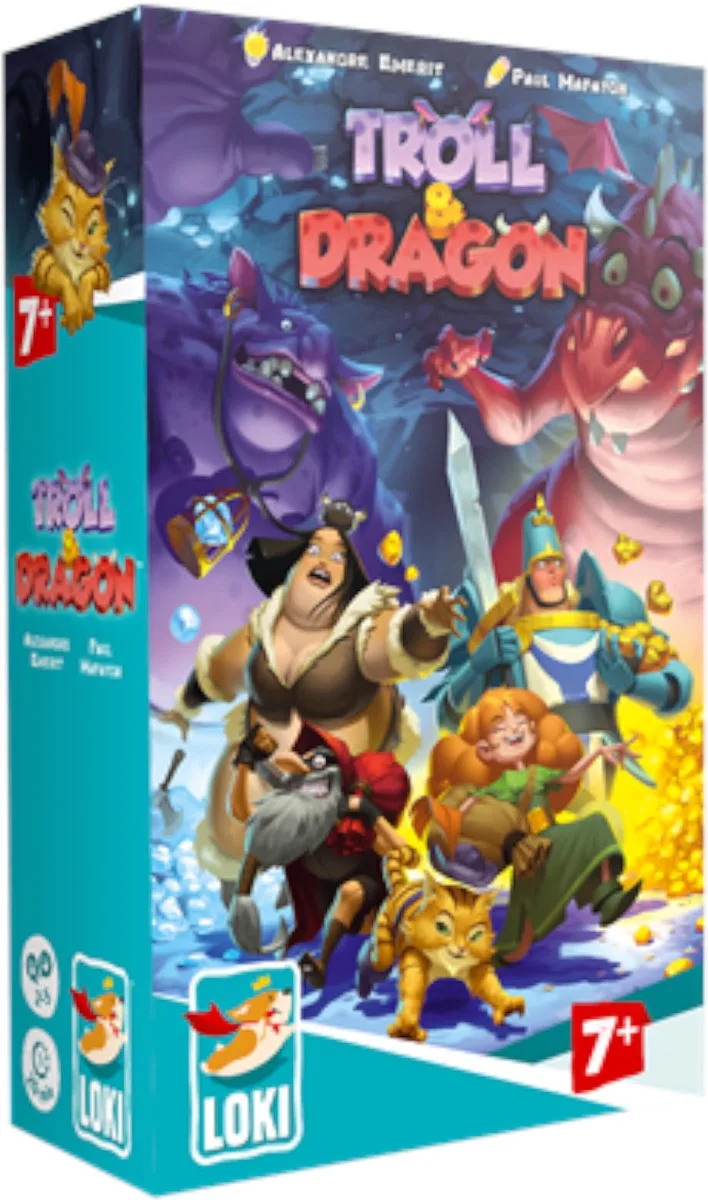 Troll and Dragon - Bordspel from Loki – box