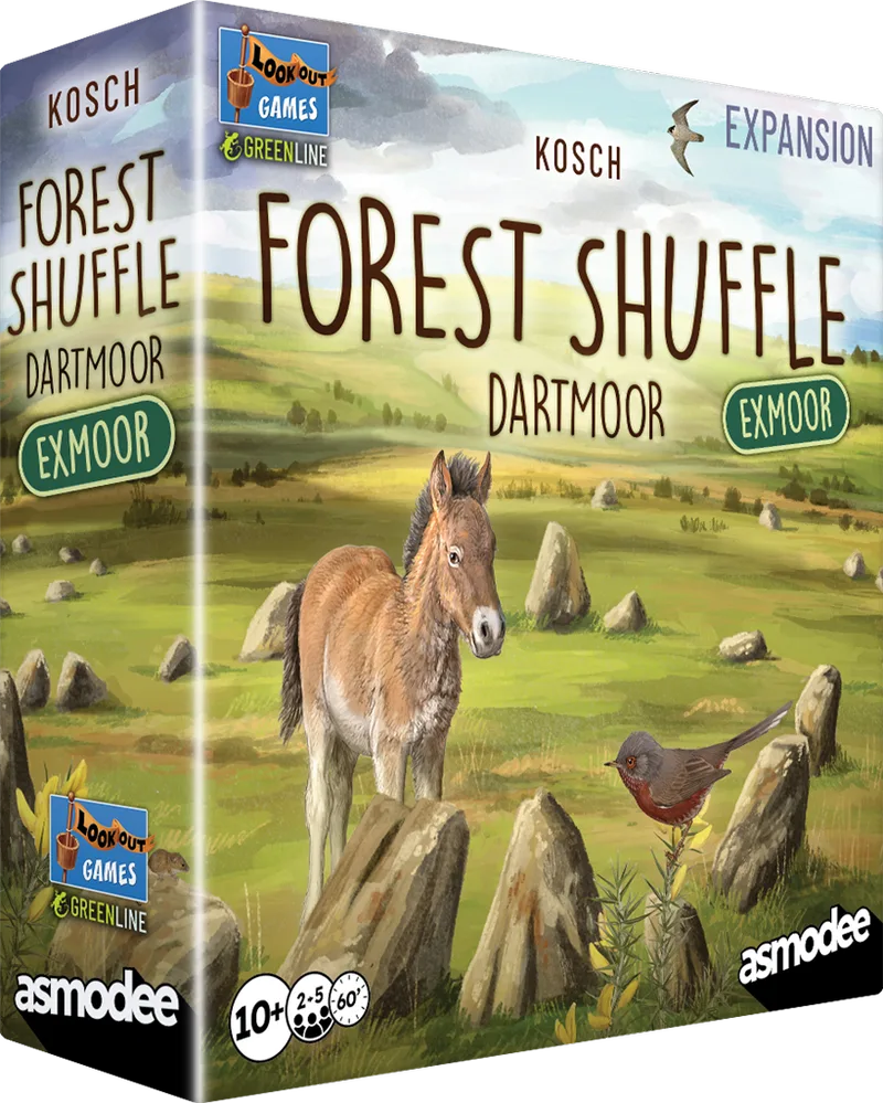 Forest Shuffle: Dartmoor Exmoor van Lookout Games – doos