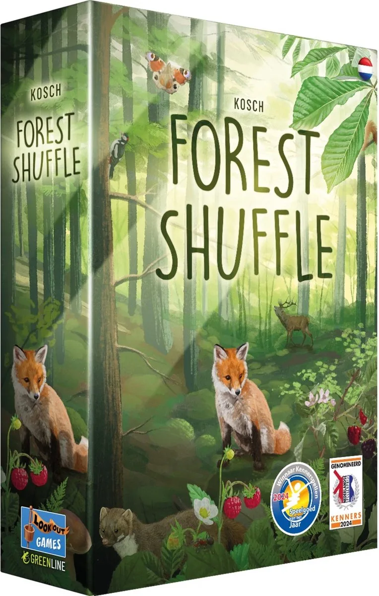 Forest Shuffle - Nederlandstalig Kaartspel - Natuur & Strategie from Lookout Games – box
