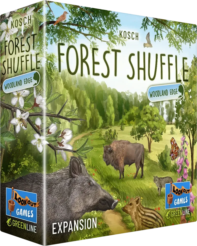 Forest Shuffle Woodland Edge from Lookout Games – box