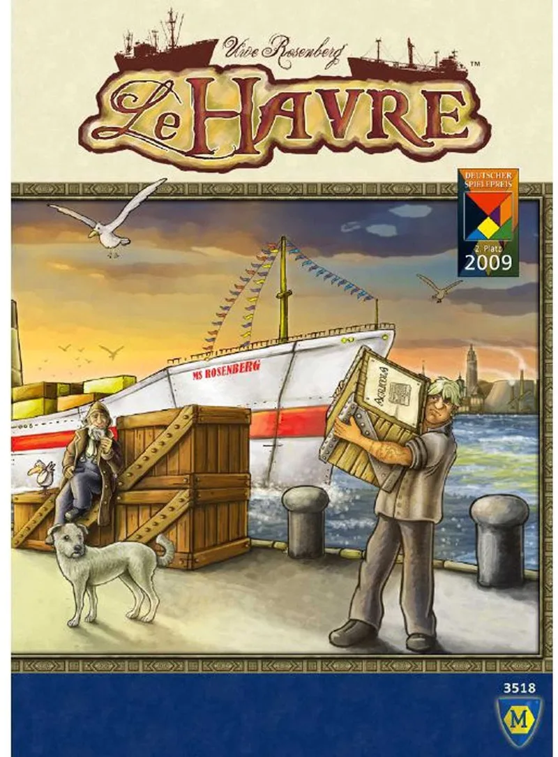 Le Havre - Bordspel (ENG) from Lookout Games – box