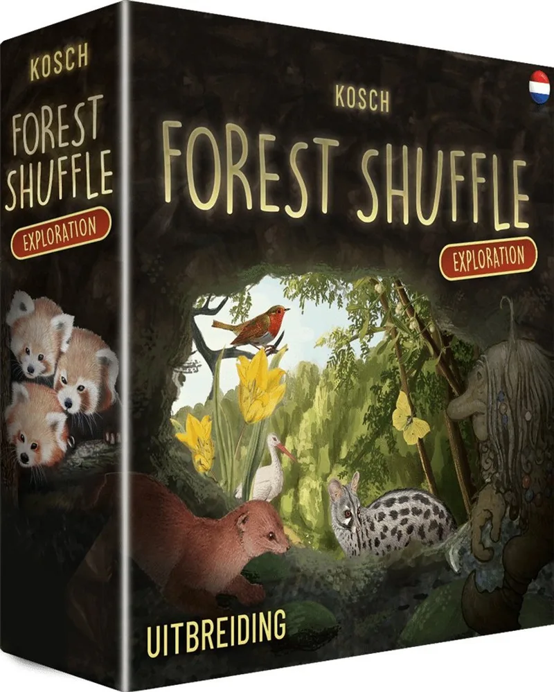Spel - Kaartspel - Forest Shuffle - Uitbreiding - Exploration - 2 tot 5 spelers - 10+ de Lookout Games – boîte
