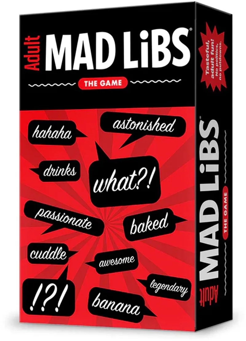 Adult Mad Libs The Game - Kaartspel - Engels van Looney Labs – doos
