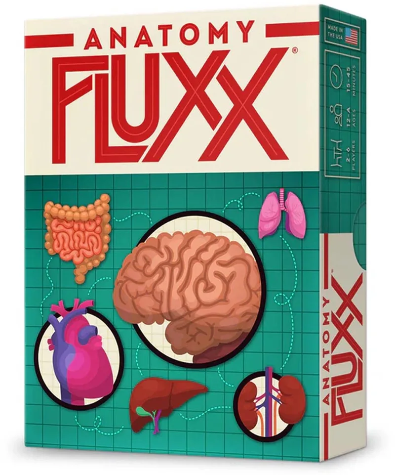 Anatomy Fluxx - Kaartspel - Engels von Looney Labs – Schachtel