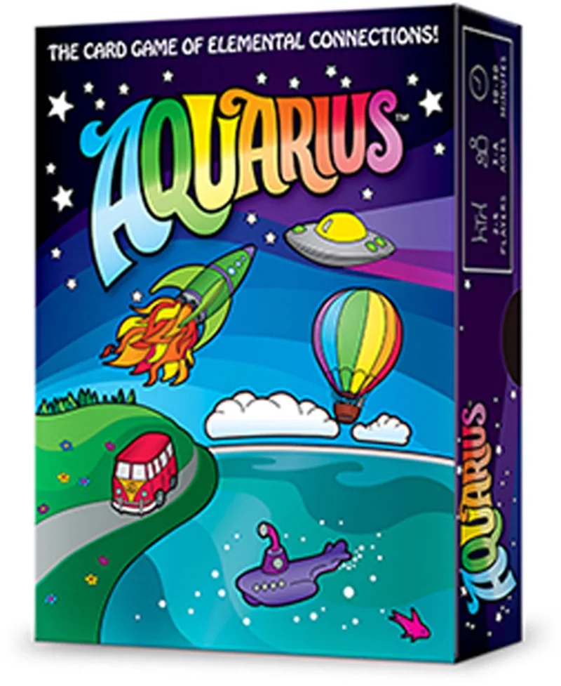 Aquarius - Kaartspel - Engels von Looney Labs – Schachtel